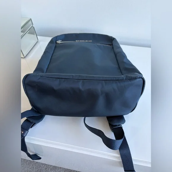 NWOT Briggs & Riley slim Rhapsody navy backpack - Picture 11 of 15